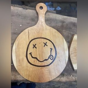 Nirvana guitar charcuterie pizza board serving platter Rock n Roll Great Xmas